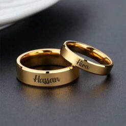 Engraved-name-date-ring gift for you