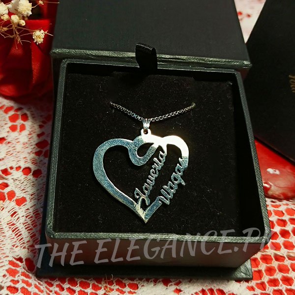 Silver Name Necklace for Wife Online Gift Shop in Pakistan