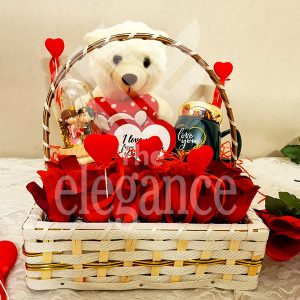 Beautifully Decorated Basket for Girlfriend in Pakistan