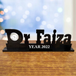 Name Clock Gift for Doctor