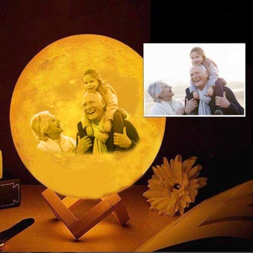 3d Printed Moon Lamp for Grandparents Gift Online in Pakistan