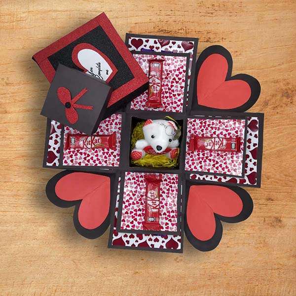 Chocolates Explosion Gift Box Online in Pakistan - Birthday Box