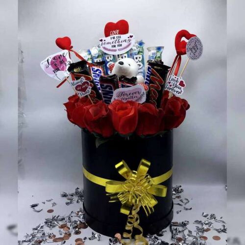 Chocolate Hat Box Gifts Online in Pakistan