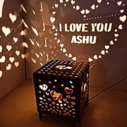 I Love You 3D Custom LED Box for Decor