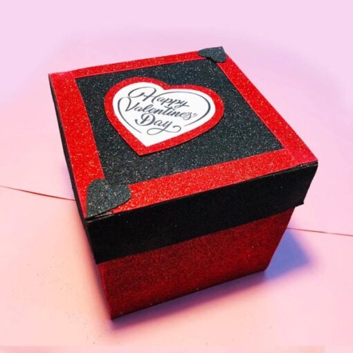 Valentine Chocolate-Explosion-Box-Online-Gifts