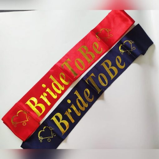 Bride to be Sashes Online Near Me in Pakistan