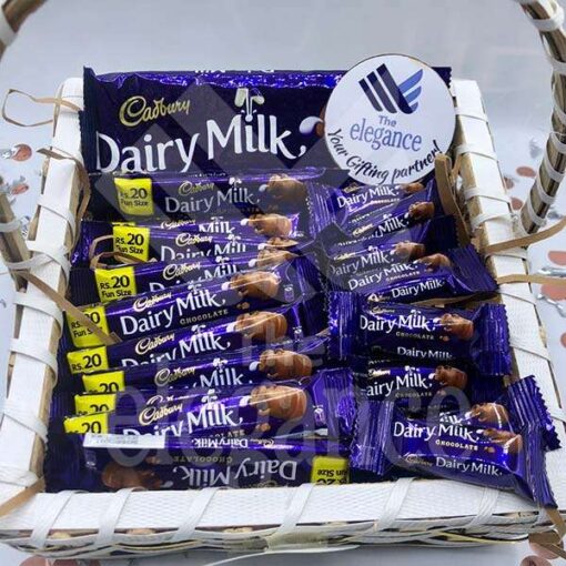 Dairy Milk Chocolate Basket Online in Pakistan