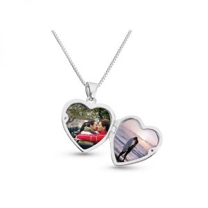 Silver Photo Necklace for Women in Pakistan
