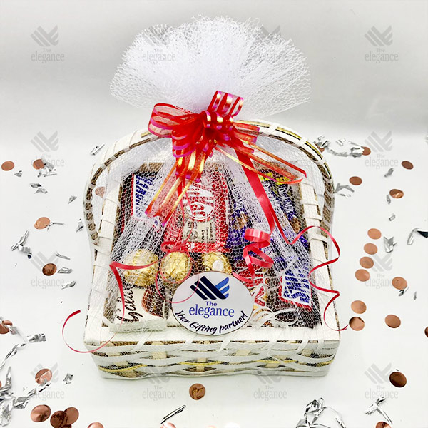 How To Decorate Gift Basket Birthday Surprise Chocolate Basket