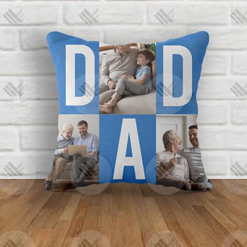 Dad Photo Collage Pillow Gifts Online in Pakistana