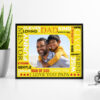Mosaic Frame For Dad Gifts Online in Pakistan