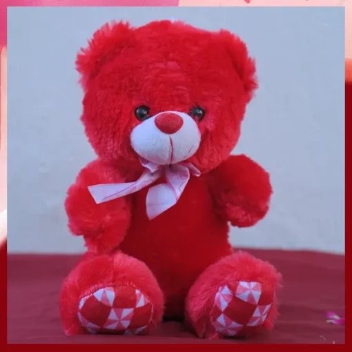 Red Teddy Bear for Valentines Day Online Gifts