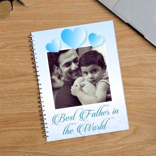 Personalised Photo Notebook for Best Dad Gifts Online in Pakistan