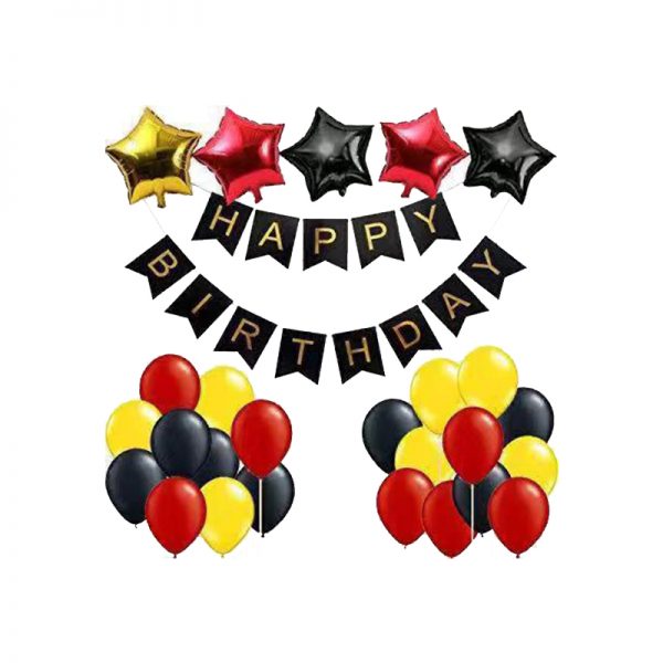 Red and Black Birthday Party Supplies Gifts Online in Pakistan