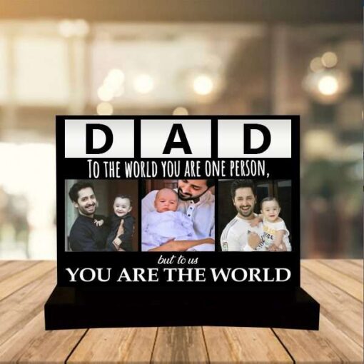 Dad acrylic frame stand Online in Pakistan