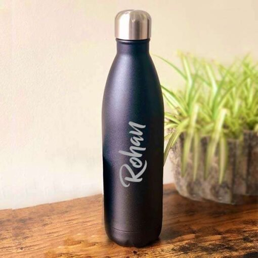 Black Name Bottle Gift