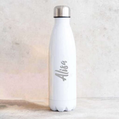 White Name Bottle Gift