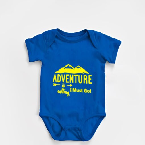 Adventure Blue Romper