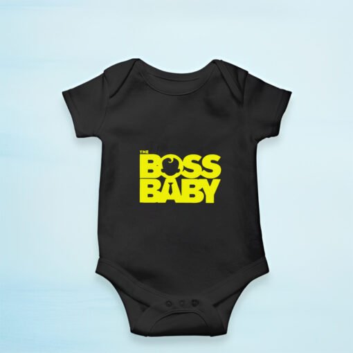 Black Boss Baby Romper