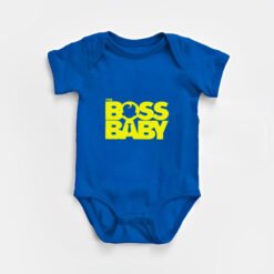 Blue Boss Baby Romper