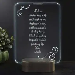 Customisable LED Message Lamp Gifts Online in Pakistan