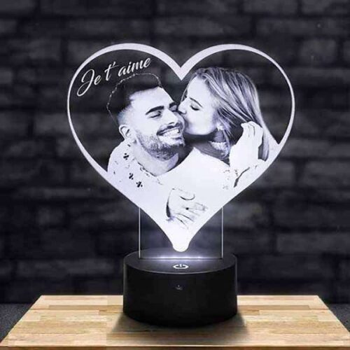 LED Heart Picture Lamp Gifts Online in Pakistan