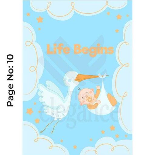 Life Begins Baby Record Notebook Gifts Online in Pakistan