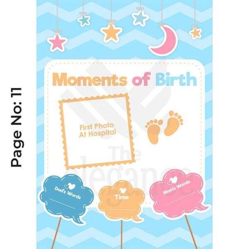 Moments of Birth Baby Reocrd Gifts Online in Pakistan