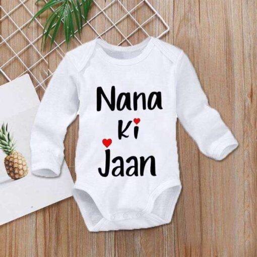 Nana Nani ki Jaan Romper Gift Online in Pakistan