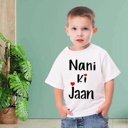 Nani ki Jaan Best T-Shirt Design Gifts Online in Pakistan