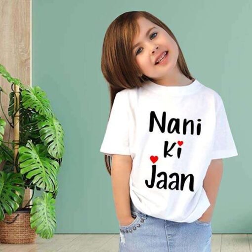 Nani ki Jaan Girl T-Shirt Designs Online Shopping