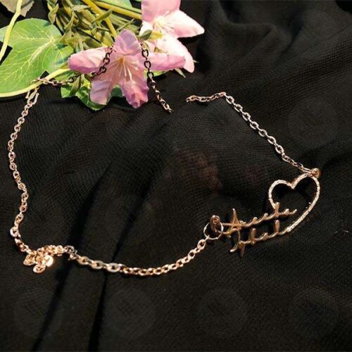 Heart Necklace Name Gifts Online in Pakistan