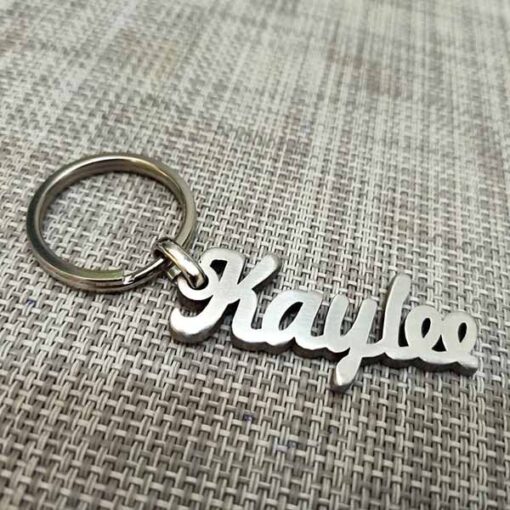Own Name Metal Keychain Gifts Online in Pakistan