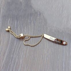 Custom Gold Name Bracelet for Valentine's Day Gifts Online in Pakistan