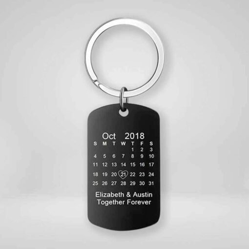 Customized Tag Engraved Keychain Gifts Online in Pakistan