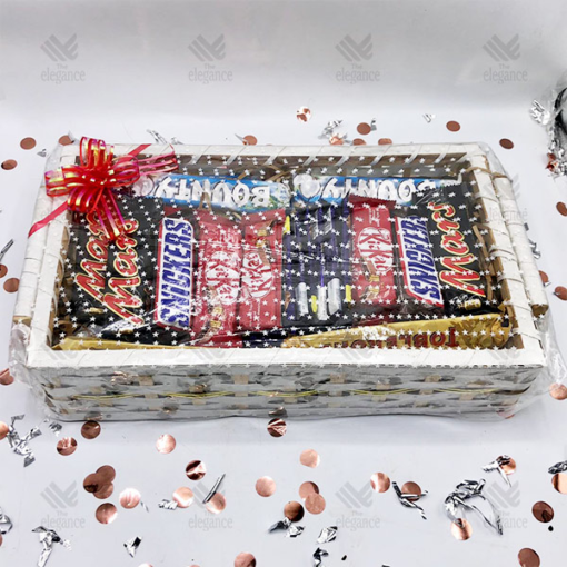 Mix Chocolates Decorated Tray Pakced Box Online in Pakistan