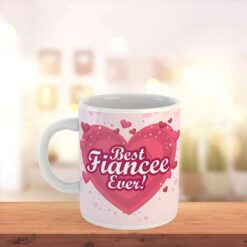 Personalized Mug for Best Fiancee Ever Gifts Online in Pakistan