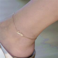 Personalized Name Anklet Gifts Online in Paistan