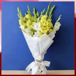 Vibrant Bouquet Yellow Gladiolus