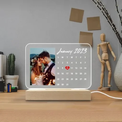 Send Best Quality Calendar LED Lamp Online Gifts in Pakistan