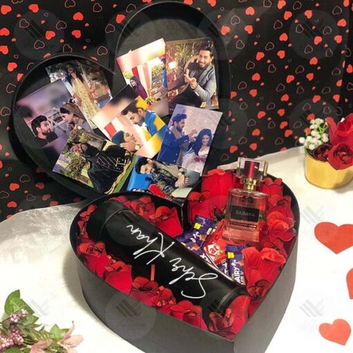 Valentine's Plenty of Presents Heart Gift Box Online in Pakistan