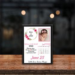 Custom Birth Announcement Picture Frame Gifts Online in Pakistan