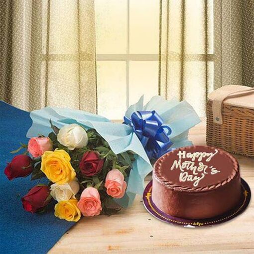 Cake and Bouquet for Mother' Day Gifts Online in Pakisrtan