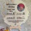 Buy 3D Resin Welcome Baby Frame Online Gifts in Pakistan