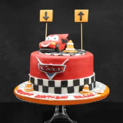 McQueen Car Theme Birthday Cake Online Gifts in Pakistan