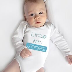 Buy Best Little Mr Custom Baby Romper Online Gifts in Pakistan