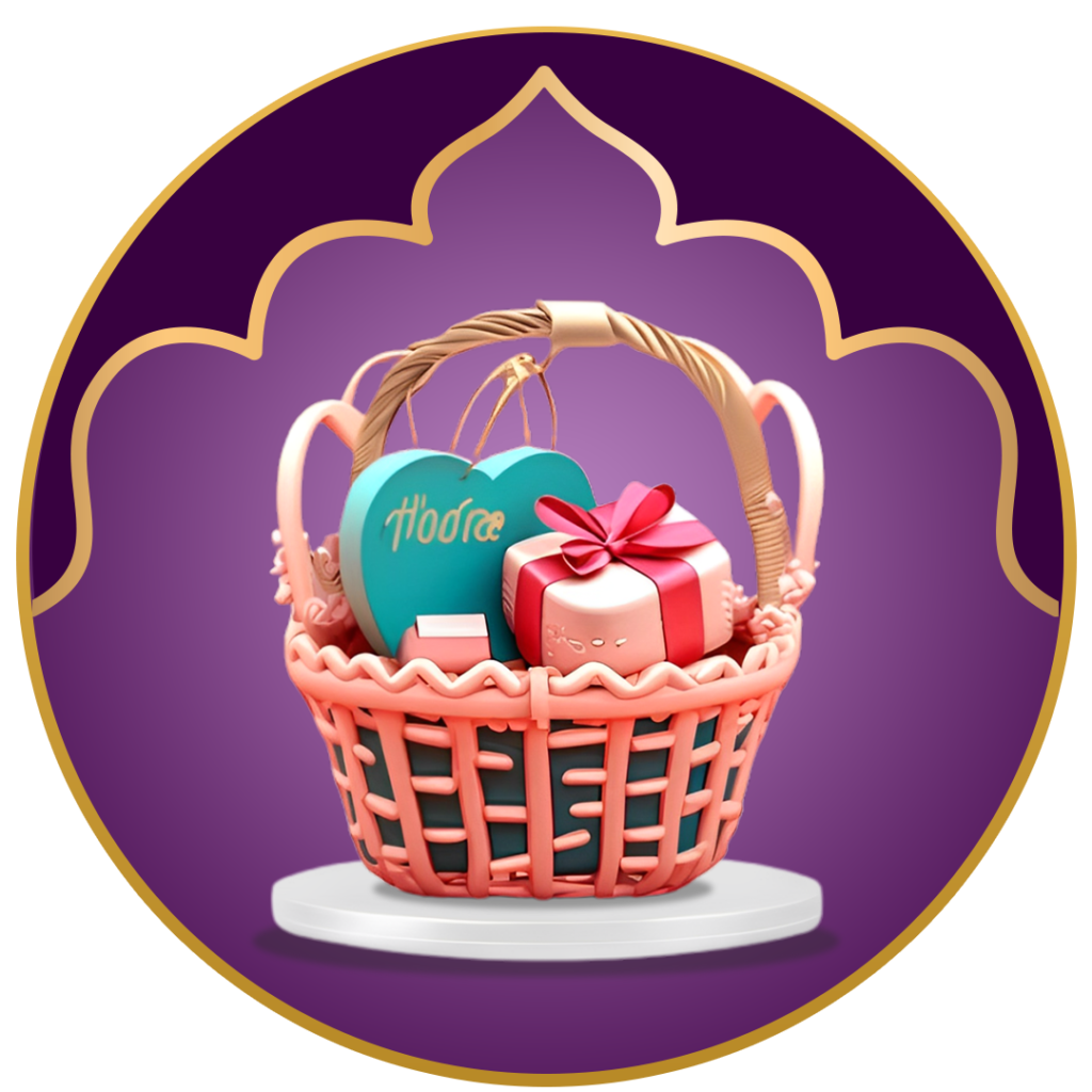 Indian Sweets Gift Basket, 1.25 Lbs Mini Tokri, Eid Gift Idea, SEND EID  GIFTS USA #19399 | Buy Gift Basket Online