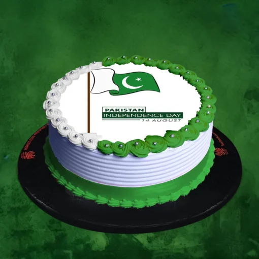 Buy Best Pakistan Pride Cake Online Gifts