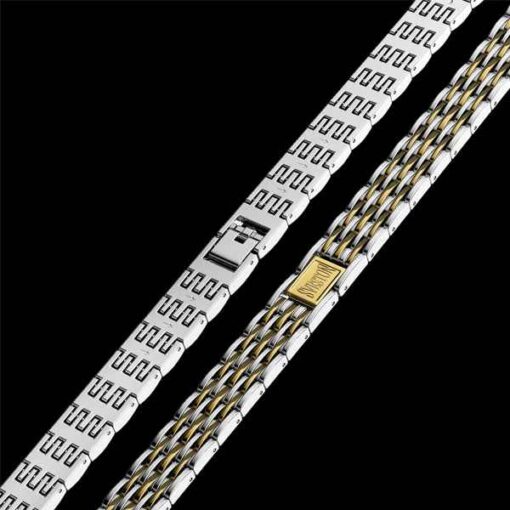 Buy Sveston Dazzlia Golden Sliver Watch Belt