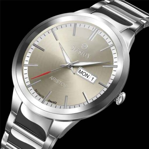 Sveston Aristos Avanti Grey Sliver Watch for ManSveston Aristos Avanti Grey Sliver Watch for Man